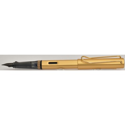 LM084 Lamy LX Fountain Pen, Gold, boxed. (Extra Fine)