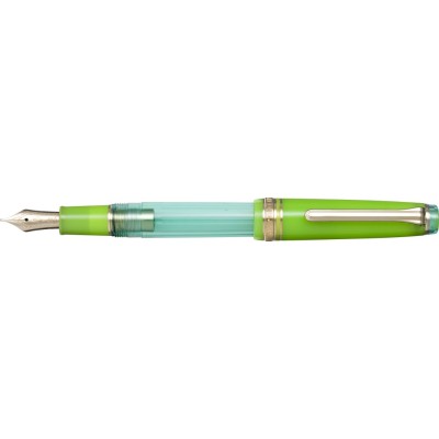 Sailor Professional Gear Slim Fountain Pen, Manyo #2 Grass with Hinoki Ink Limited Edition