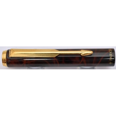 PA3590 Parker 95 Lacque Thuya Fountain Pen and Ballpoint Set, boxed.  (Medium)