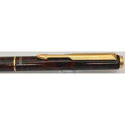 PA3590 Parker 95 Lacque Thuya Fountain Pen and Ballpoint Set, boxed.  (Medium)