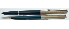 PA3592 Parker 51 Aerometric Mk. II Fountain Pen and Pencil Set, boxed.  (Generous Medium)