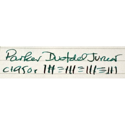 PA3625 Parker Duofold Junior. (Soft Fine - Medium)