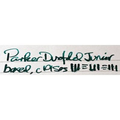 PA3634 Parker Duofold Junior, boxed.  (Soft Broad)