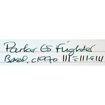 PA3647 Parker 65 Flighter Deluxe, boxed (Fine)