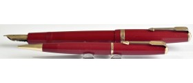 PA3653 Parker Duofold Maxima Fountain Pen and Pencil Set, boxed (Soft Medium)