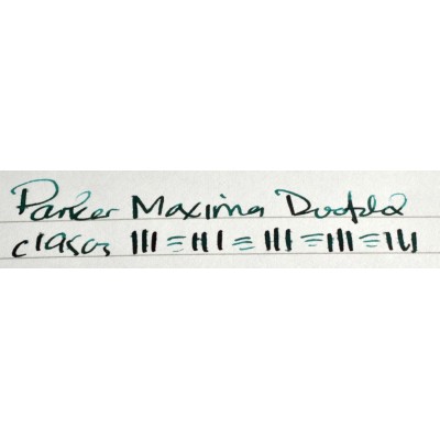 PA3653 Parker Duofold Maxima Fountain Pen and Pencil Set, boxed (Soft Medium)