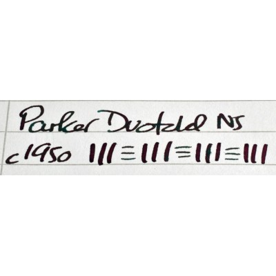 PA3665 Parker Duofold NS. (Soft Medium)