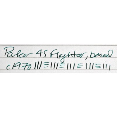 PA3666 Parker 45 Flighter, boxed.  (Extra Fine)