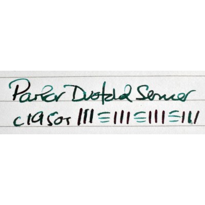 PA3670 Parker Duofold Senior.  (Soft Medium)