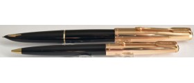 PA3685 Parker 61 Custom Fountain Pen and Pencil Set, boxed. (Medium)