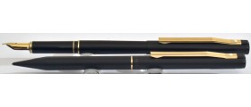 SH1844 Sheaffer TRZ Model 60 Fountain Pen and Pencil Set, boxed (Medium).