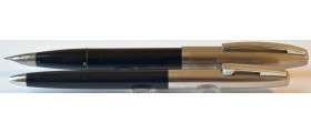 SH1876 Sheaffer Imperial II Touchdown Fountain Pen and Ballpoint Set, boxed.  (Fine)