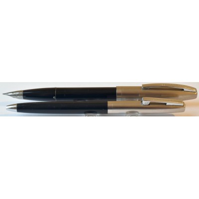 SH1876 Sheaffer Imperial II Touchdown Fountain Pen and Ballpoint Set, boxed.  (Fine)