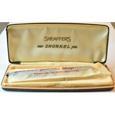 SH1878 Sheaffer Valiant Snorkel, boxed. (Extra Fine)  