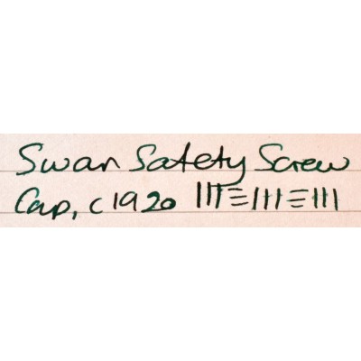 SW821 Swan No. 2 Safety Screw Cap Eyedropper.  (Fine)