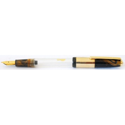 Wality 70TG Eyedropper Fountain Pen, Brown