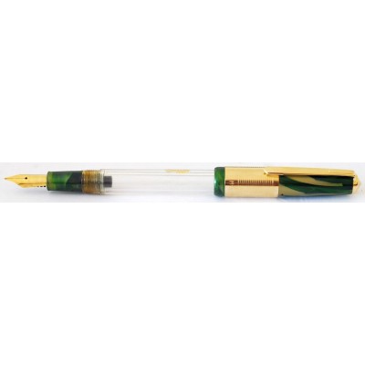 Wality 70TG Eyedropper Fountain Pen, Green