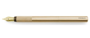 Wingback Fountain Pen, Brass