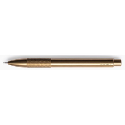 Wingback Mechanical Pencil, Brass